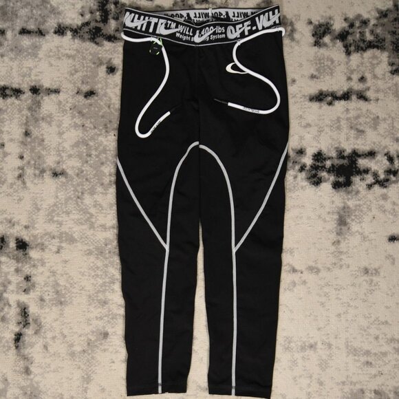 Nike x Off-White NRG RU Pro 7/8 Tights 'Black Leggings - Picture 1 of 6